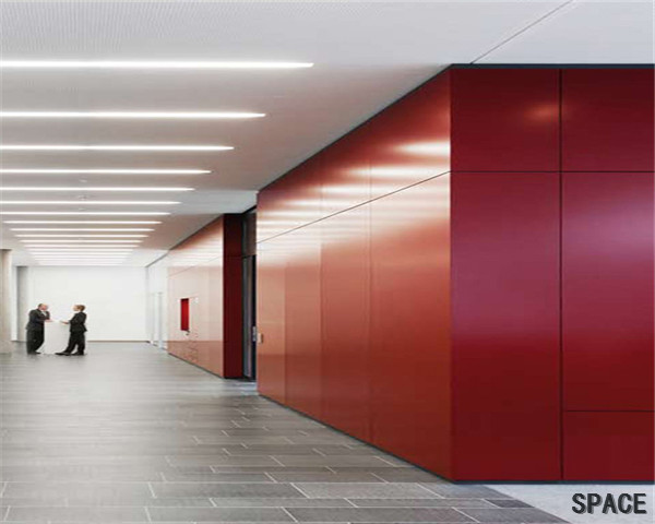 辽源挂板隔断墙，金属挂板隔断